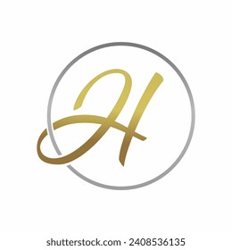 jh logo simple clean and elegance
