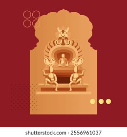 Jharokha - Window Elements - Stock Illustration as EPS 10 File