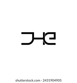 diseño del logotipo de monograma de la letra de tipografía