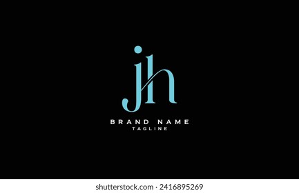 JHH, HJH, HHJ, Resumen diseño inicial del logotipo de la letra monograma