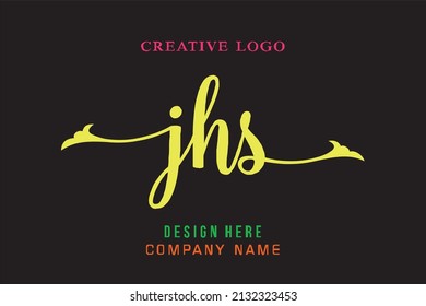 JHS lettering logo is simple, easy to understand and authoritative
