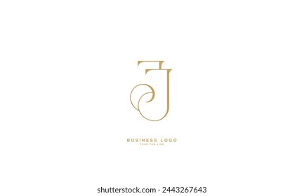 JI, IJ, J, I, Abstract Letters Logo Monogram