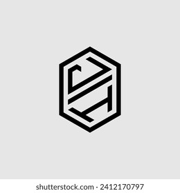 JI line geometric monogram with high quality professional design that will print well