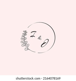 JI wedding logo letters in high quality professional design that will print well across any print media