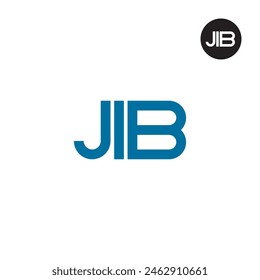 JIB Logo Letter Monogram Design