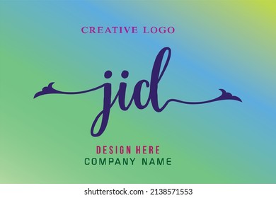 JID lettering logo is simple, easy to understand and authoritative