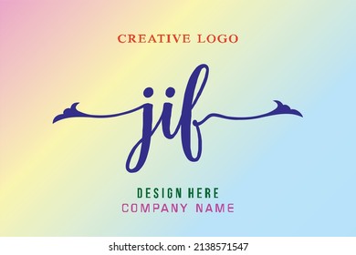 El logotipo de la inscripción JIF es sencillo, fácil de entender y autorizado