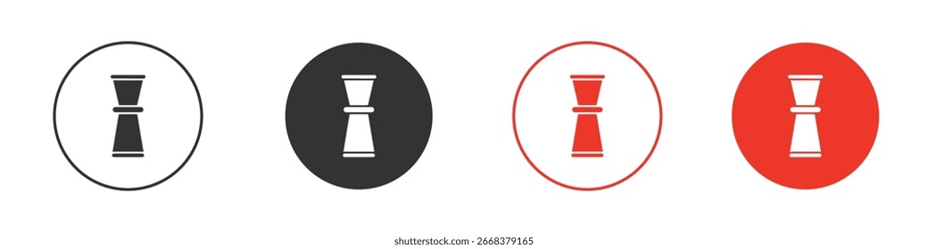 Pacote de ícones do Jigger. Design de vetor clipart