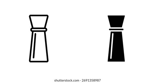 Jigger-Symbol Einfache Vektorgrafik für Grafik- und Webdesign.
