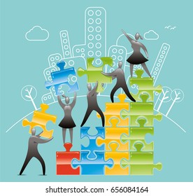 Jigsaw Building