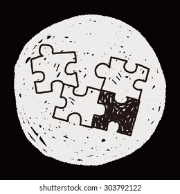 jigsaw doodle