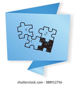 jigsaw doodle