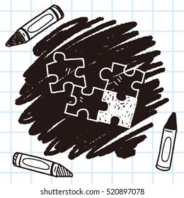 jigsaw doodle