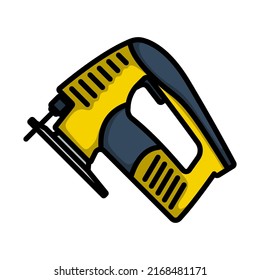 Jigsaw Icon. Editable Bold Outline With Color Fill Design. Vector Illustration.