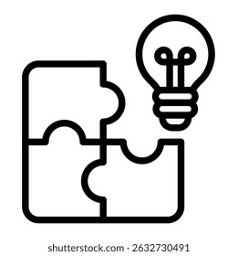 Jigsaw Icon Element For Design