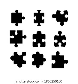jigsaw icon or logo isolated sign symbol vector illustration - Collection of high quality black style vector icons
