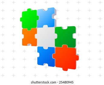 Jigsaw puzzle 3d