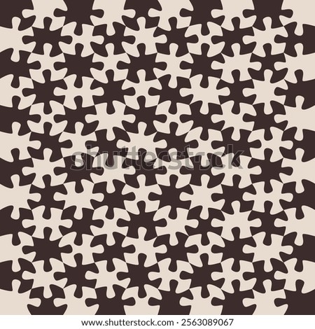 Jigsaw puzzle background with 120 pieces. 