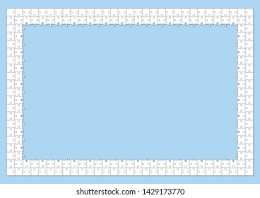 Jigsaw puzzle background design material