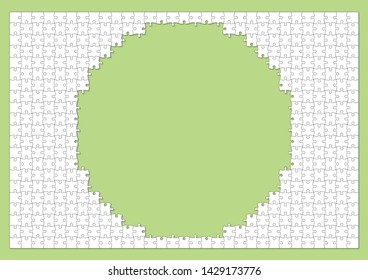 Jigsaw puzzle background design material