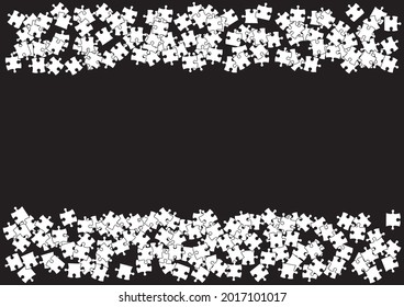 Jigsaw puzzle frame background material