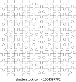 Jigsaw piezas Stencil-Craft tamaño Puzzle Piezas Plantilla de patrón de repetición