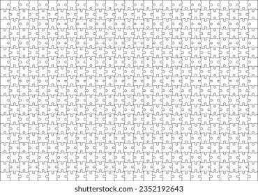 Material de fondo de la ilustración del rompecabezas