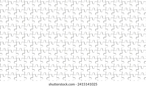 Patrones de dibujo de la línea del rompecabezas