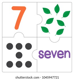 The jigsaw puzzle number 7