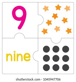 The jigsaw puzzle number 9