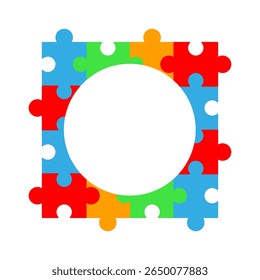 Jigsaw Puzzle Piece Vector Illustration