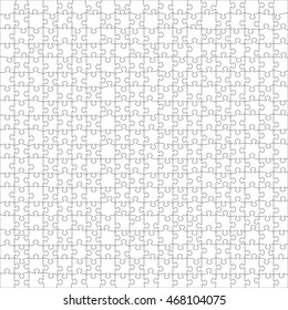 Jigsaw Puzzle vector two hundred piece option two