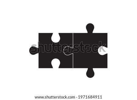 Jigsaw puzzles connect the dots , others white background