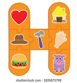 Jigsaw puzzles game - H