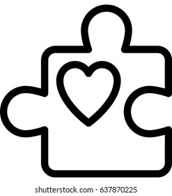 jigsaw Vector Icon 
