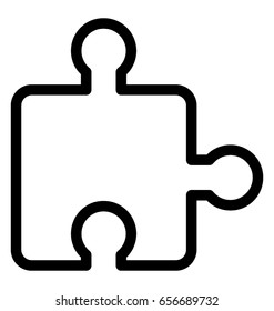 Jigsaw Vector Icon