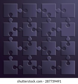 Jigsaw-Puzzle Illustration 