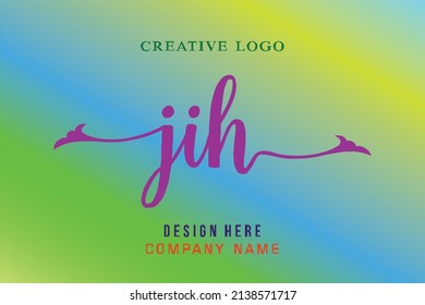 JIH lettering logo is simple, easy to understand and authoritative