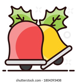 Jingle bell, vector design of temple bell 