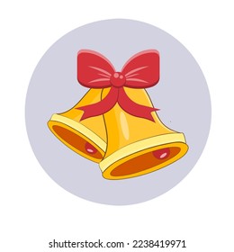 Jingle Bells christmas decorations vectoral design