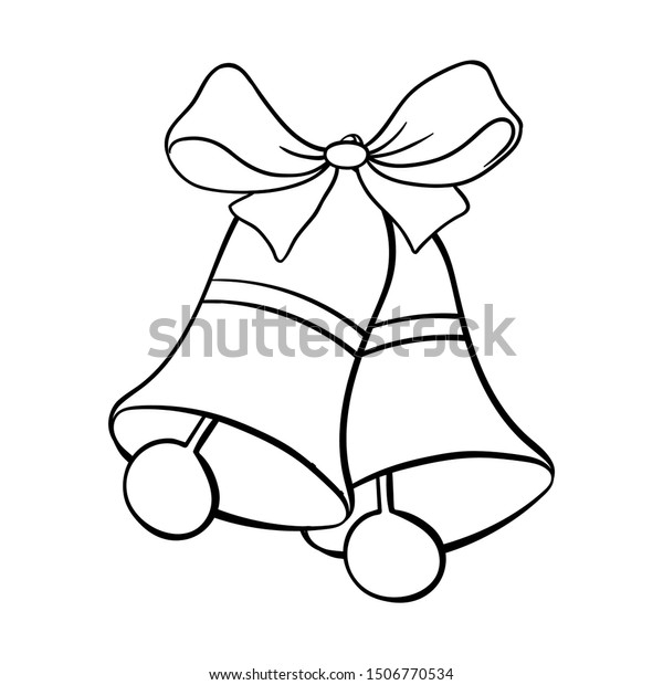Jingle Bells Hand Drawn Vector Illustration Stock Vector Royalty Free 1506770534