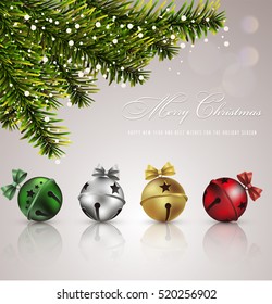 Jingle Bells.Vector background