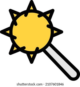 icono de línea de color de vector jingle