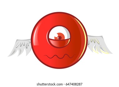 Jio Emoji Sad. vector Illustration. Isolated on white background.