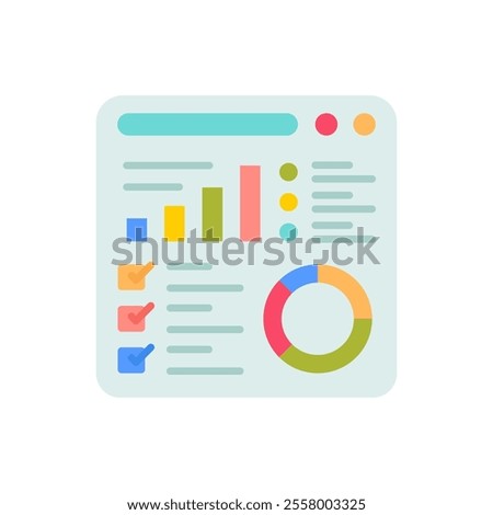 JIRA Flat Icons, Vector illustration