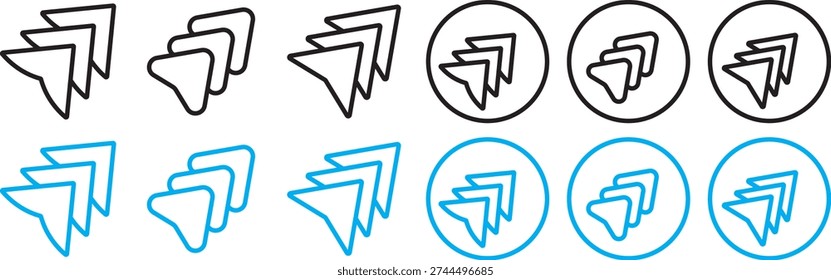Jira icon vector illustration. Vector art of a blue square icon with the word jira in white. Jira icon Flat line symbol on transparent