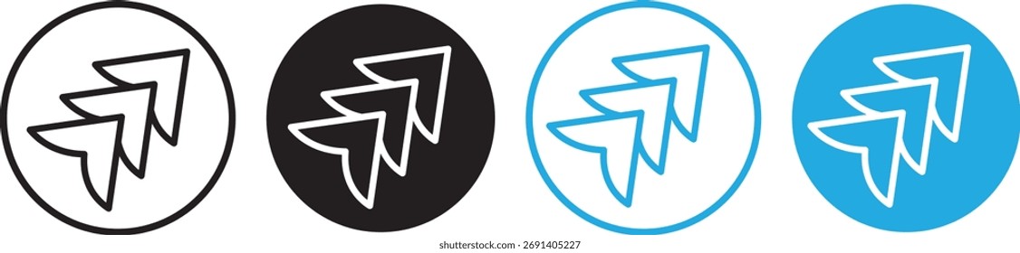 Jira icon vector illustration. Jira icon Flat line symbol on transparent background
