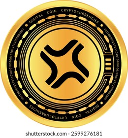 jito cryptocurrency drawings on abstract background. 3d illustrations.