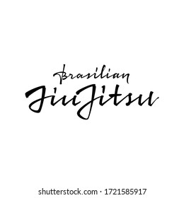 Jiu Jitsu сreative idea logo design