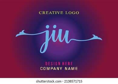 JIU lettering logo is simple, easy to understand and authoritative